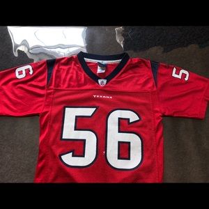 Authentic AUTOGRAPHED Brian Cushing Reebok jersey